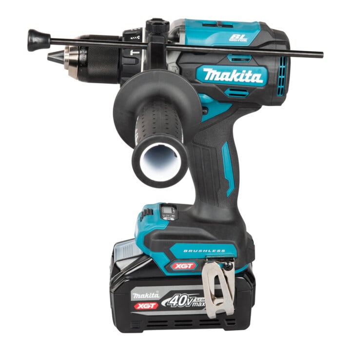 Makita Akku-Schlagbohrschrauber 40V max. 4,0 Ah 2 Akkus Ladegerät MAKPAC