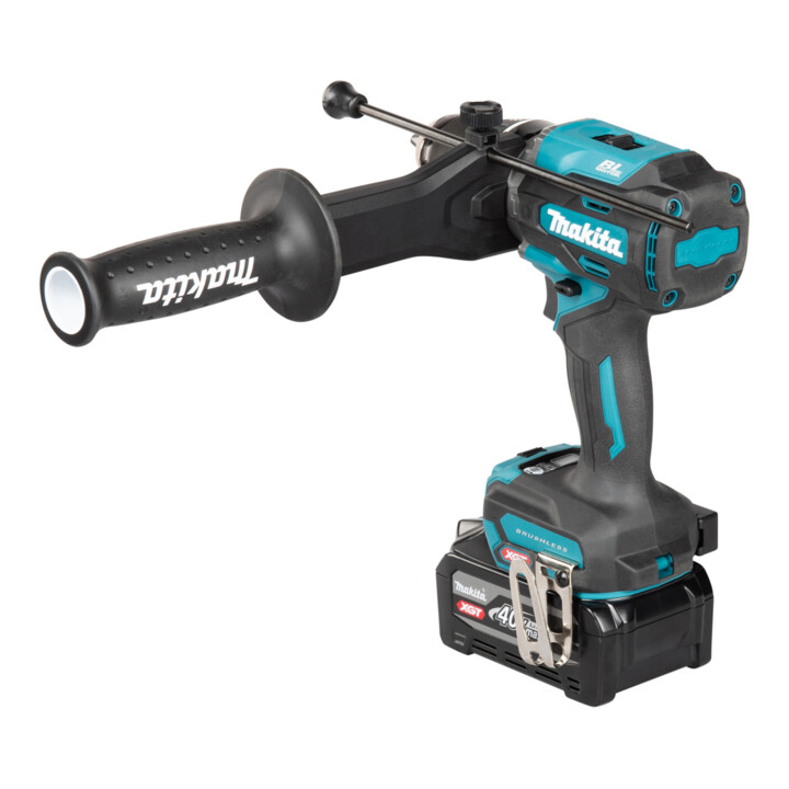Makita Akku-Schlagbohrschrauber 40V max. 4,0 Ah 2 Akkus Ladegerät MAKPAC