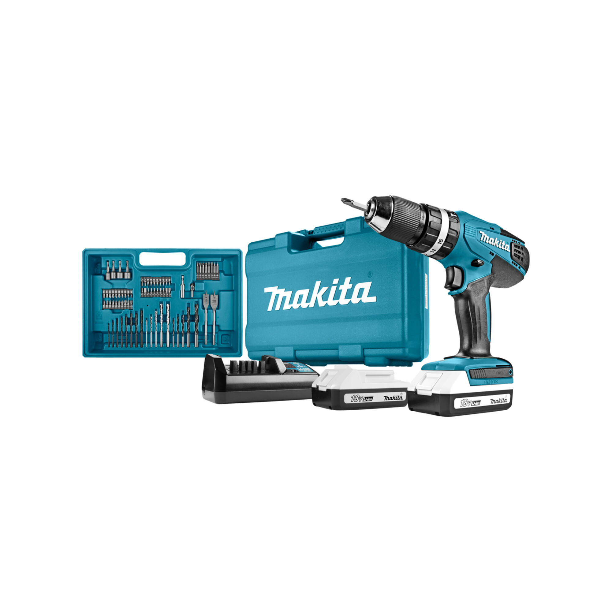 Makita Akku-Schlagbohrschrauber HP457DWE10