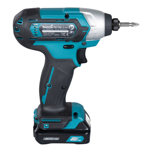 Makita Akku-Schlagschrauber 10,8 V 4,0 Ah TD110DSMJ