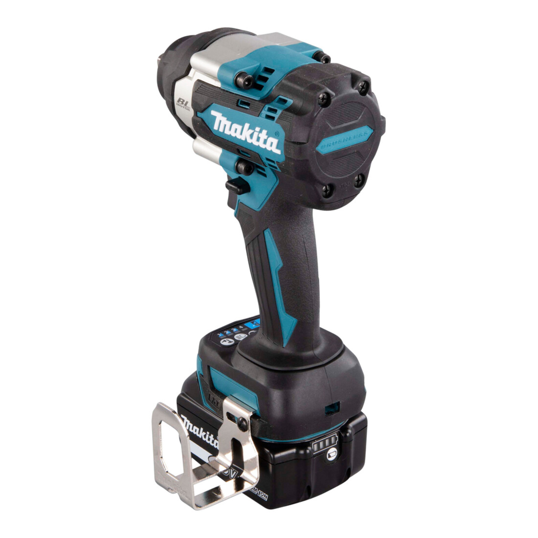 Makita Akku-Schlagschrauber 18V / 5,0 Ah, 2 Akkus, Ladegerät im MAKPAC DTW701RTJ