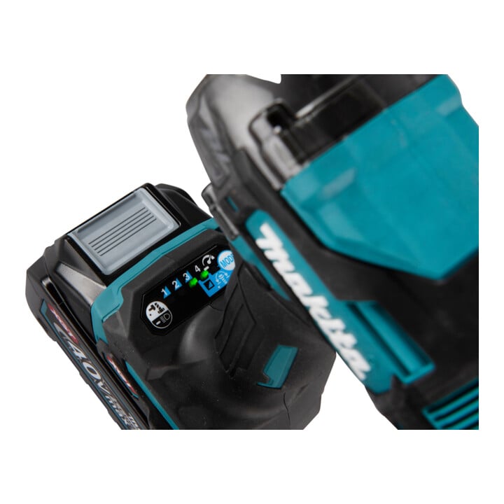 Makita Akku-Schlagschrauber 40 V max. / 2,5 Ah, 2 Akkus + Ladegerät im MAKPAC TW004GD201