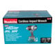 Makita Akku-Schlagschrauber 40 V max. / 4,0 Ah, 2 Akkus + Ladegerät im MAKPAC TW001GM201