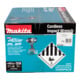 Makita Akku-Schlagschrauber 40 V max. / 4,0 Ah, 2 Akkus + Ladegerät im MAKPAC TW001GM201