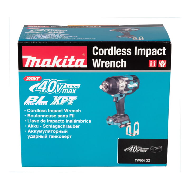 Makita Akku-Schlagschrauber 40 V max. (ohne Akku, ohne Ladegerät) TW001GZ
