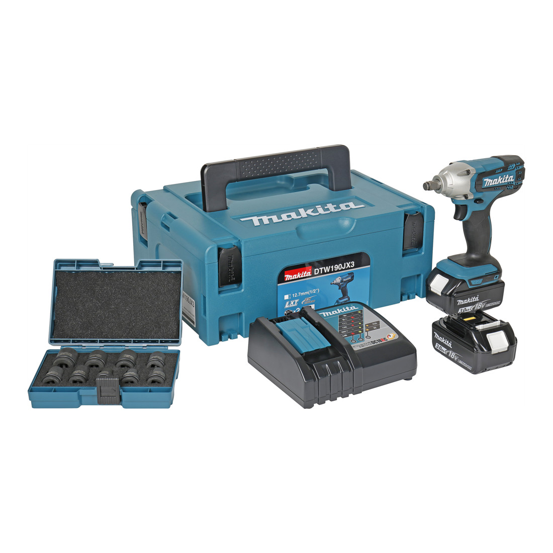 Makita Akku-Schlagschrauber DTW190JX3