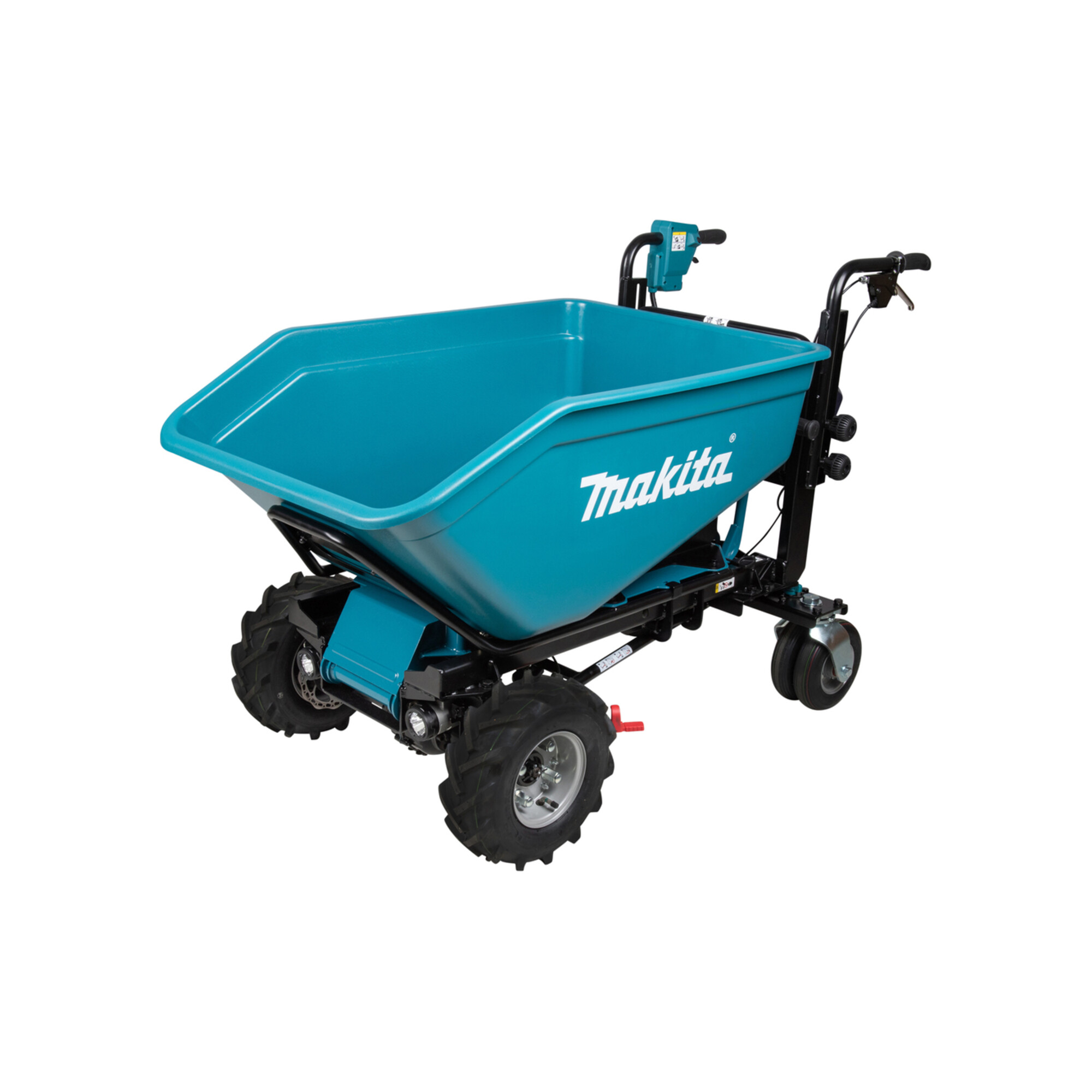 Makita Akku-Schubkarre 2x18V, 300 kg, 0-1,5/3,5 km/h
