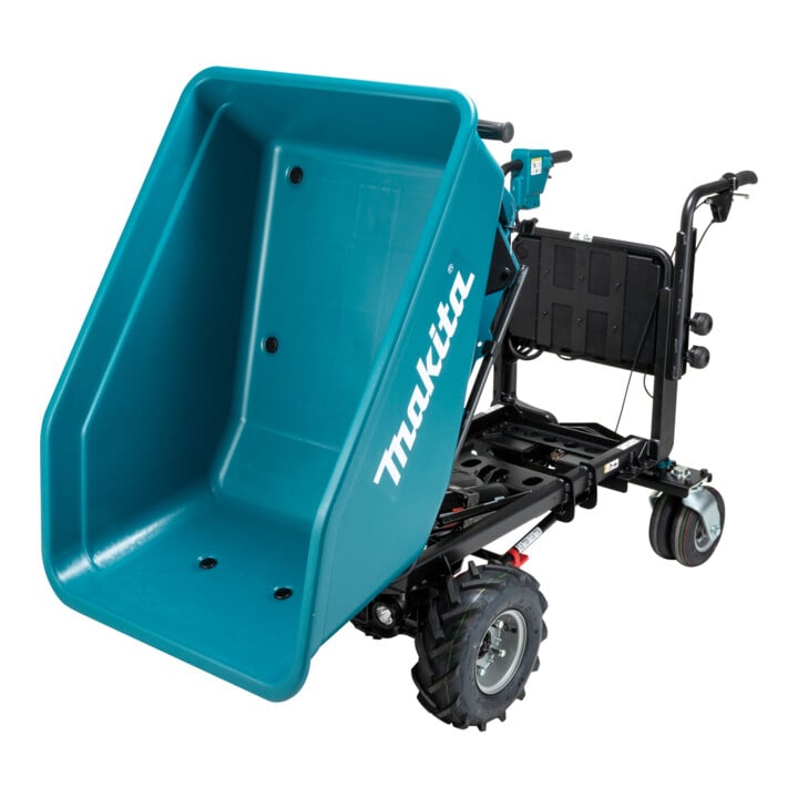 Makita Akku-Schubkarre 2x18V, 300 kg, 0-1,5/3,5 km/h