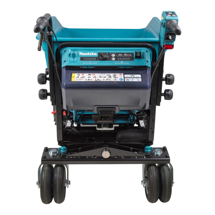 Makita Akku-Schubkarre 2x18V, 300 kg, 0-1,5/3,5 km/h