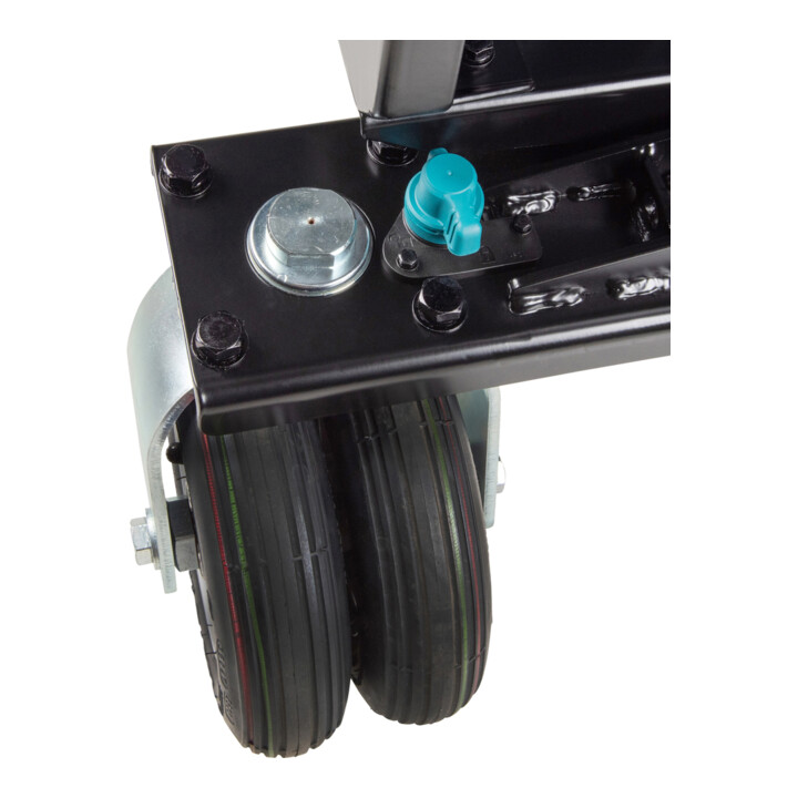 Makita Akku-Schubkarre 2x18V, 300 kg, 0-1,5/3,5 km/h, höhenverstellbare Ladefläche