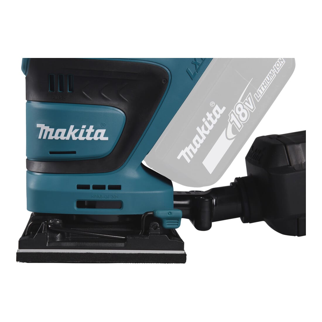 Makita Akku-Schwingschleifer 18V (ohne Akku, ohne Ladegerät)