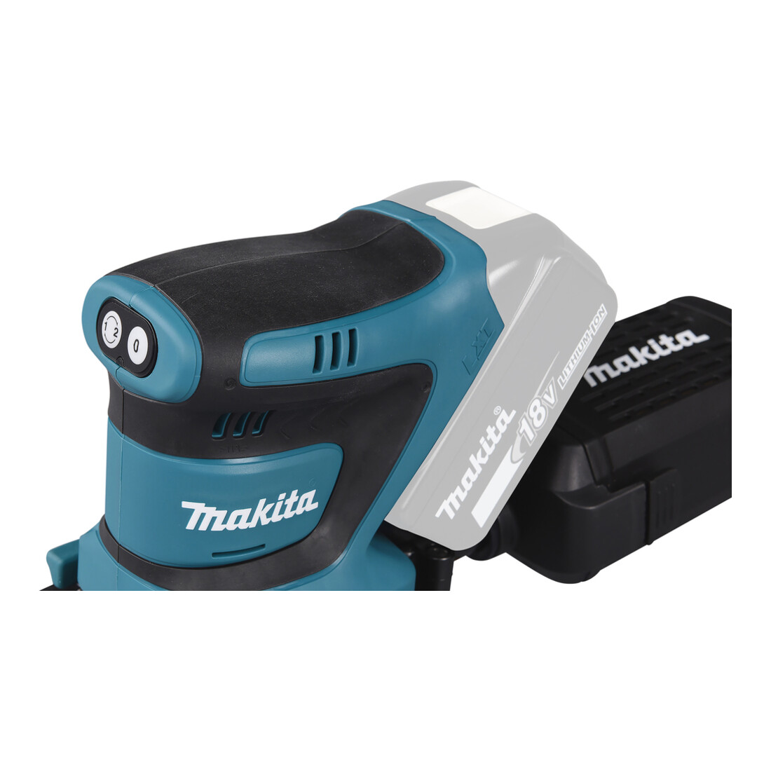 Makita Akku-Schwingschleifer 18V (ohne Akku, ohne Ladegerät)