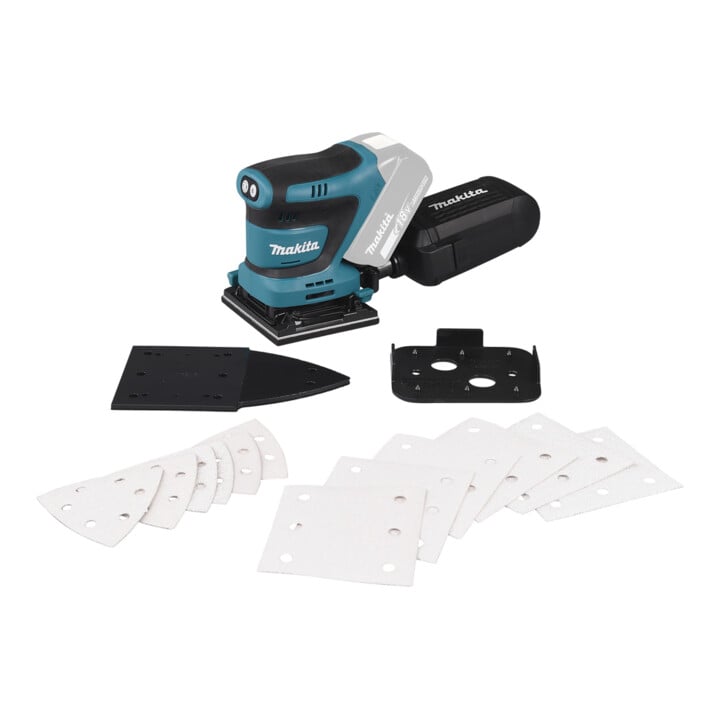 Makita Akku-Schwingschleifer 18V (ohne Akku, ohne Ladegerät)