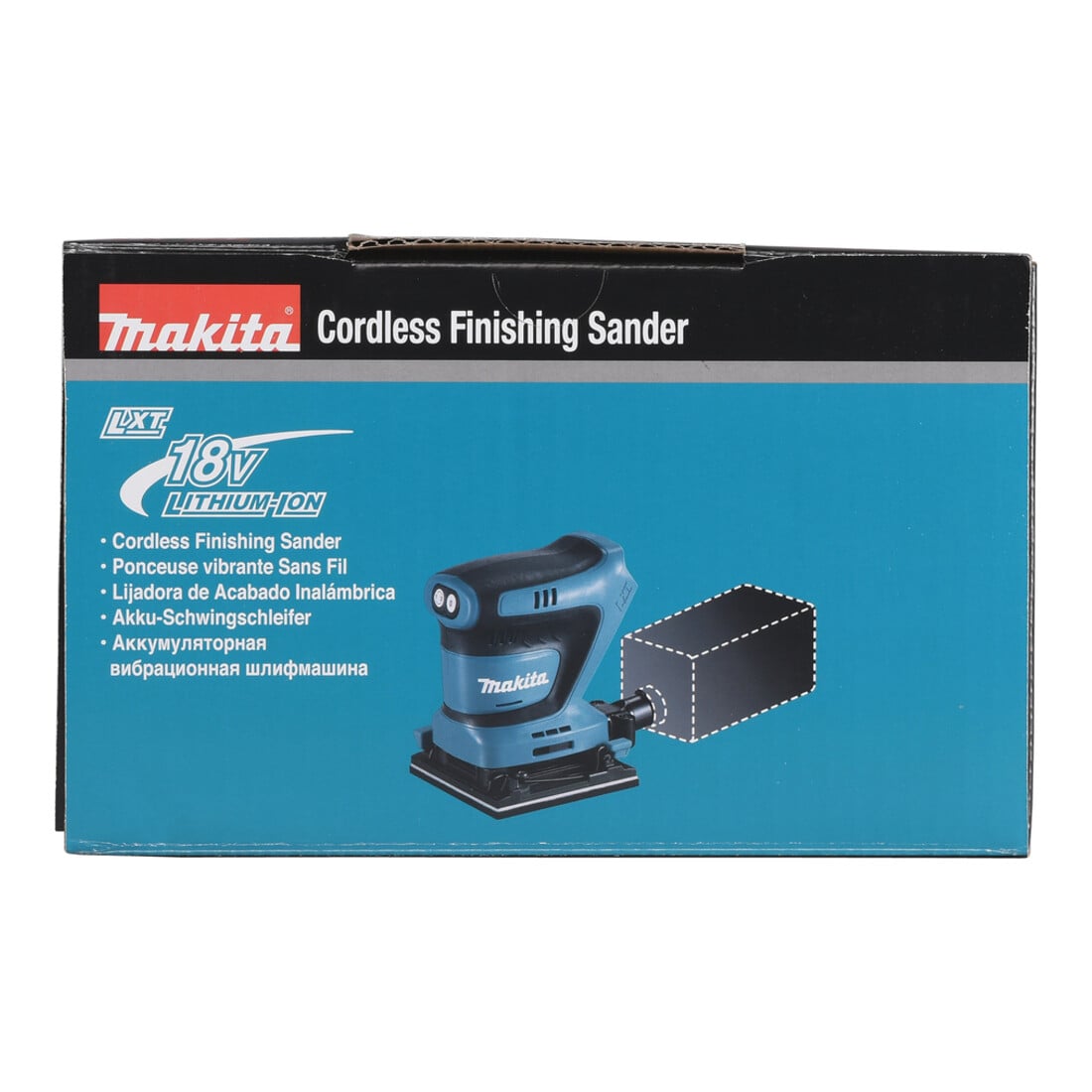 Makita Akku-Schwingschleifer 18V (ohne Akku, ohne Ladegerät)