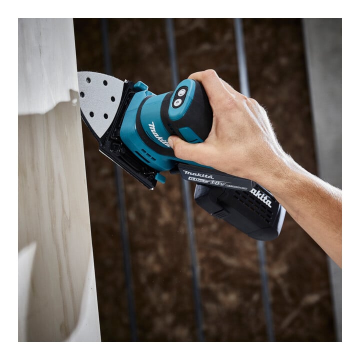 Makita Akku-Schwingschleifer 18V (ohne Akku, ohne Ladegerät)