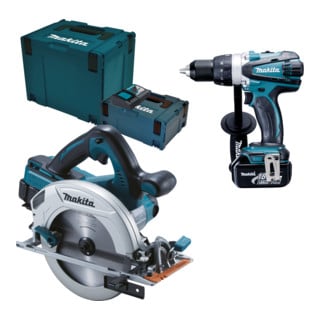 Makita Akku-Set 18,0 V (DHS710 + DDF458 + DC18RC + MAKPAC) DLX2083MJ