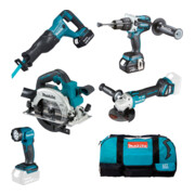 Makita Akku-Spezial Set 18 V DLX5067TX1