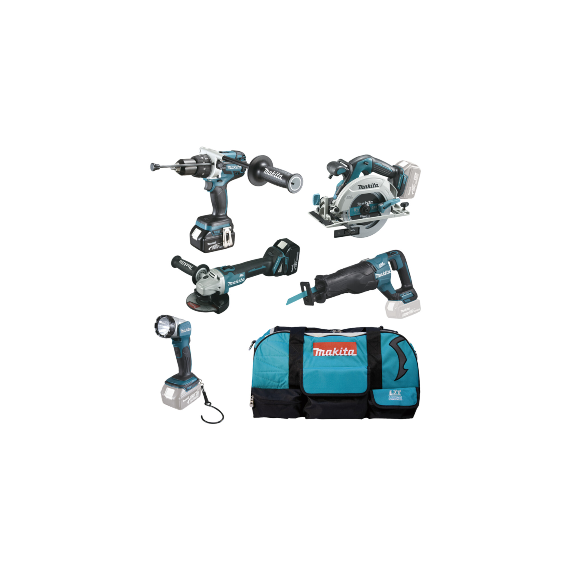 Makita Akku-Spezialset 18 V DLX5034T