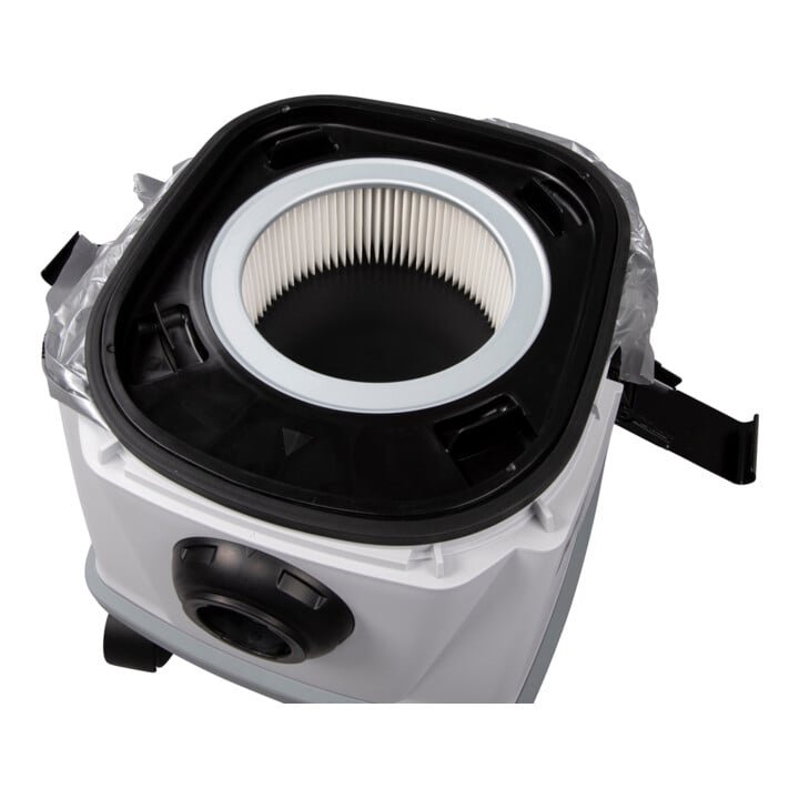 Makita Akku-Staubsauger 15L 2x18V Trocken (ohne Akku, ohne Ladegerät) inkl. AWS Funk-Adapter WUT01
