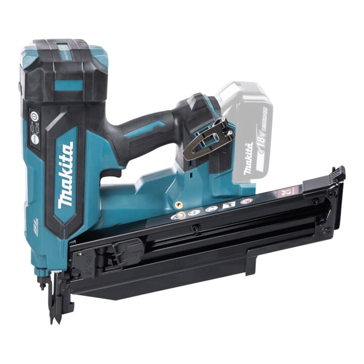Makita Akku-Streifennagler DBN901 90mm 18V ohne Akku ohne Ladegerät im Koffer