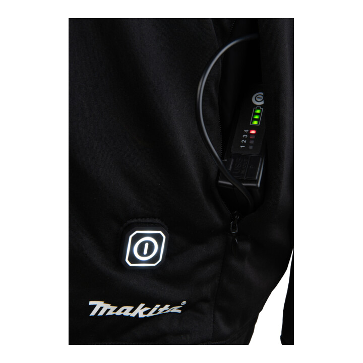 Makita Akku-Thermoshirt mit Rundhals Gr. 2XL