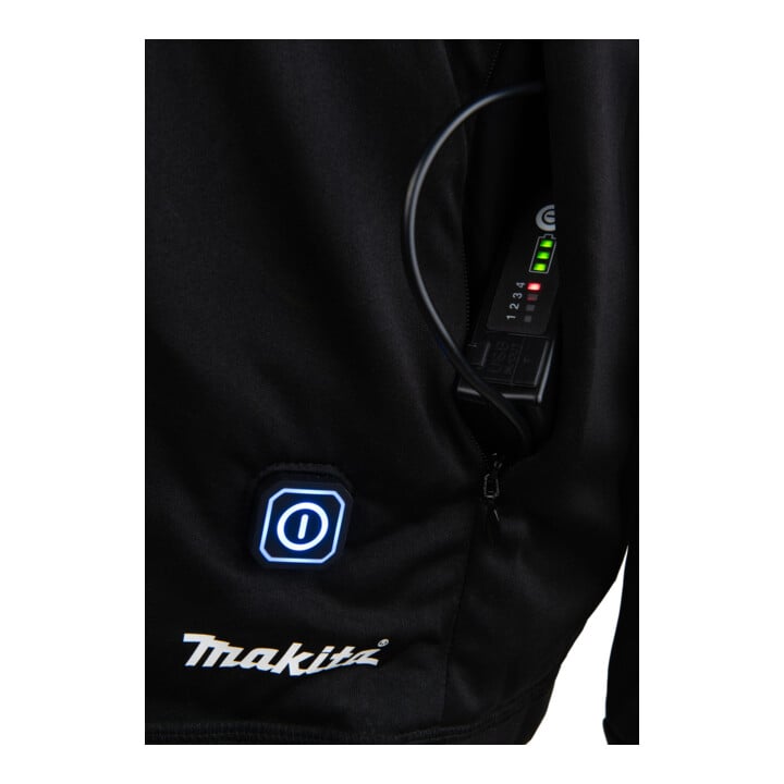 Makita Akku-Thermoshirt mit Rundhals Gr. 2XL