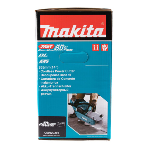 Makita Akku-Trennschleifer 40V, 4200 U/min, ohne Akku