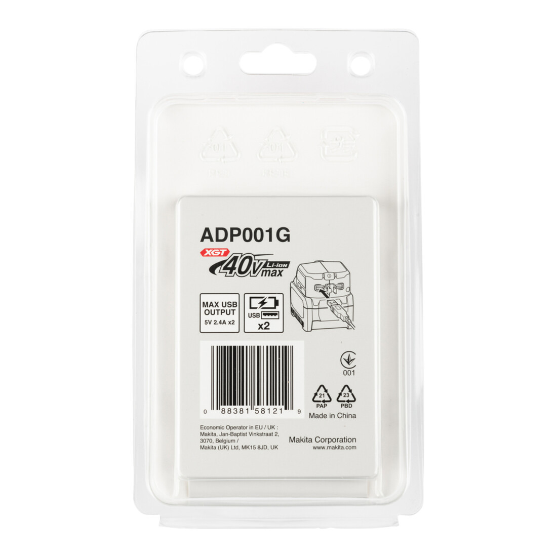 Makita Akku-USB Adapter 40V max.