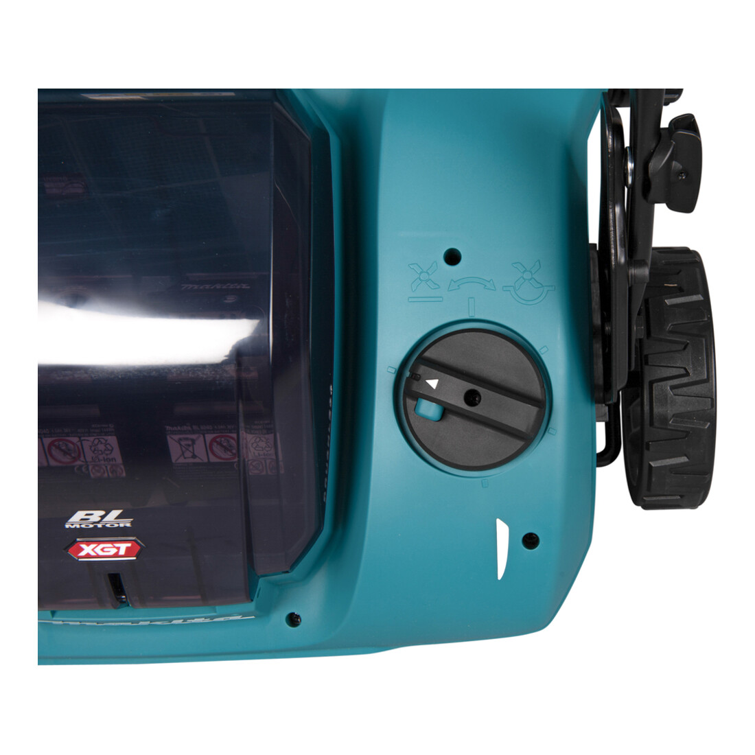 Makita Akku-Vertikutierer 40V, 38 cm, 3200 U/min, ohne Akku