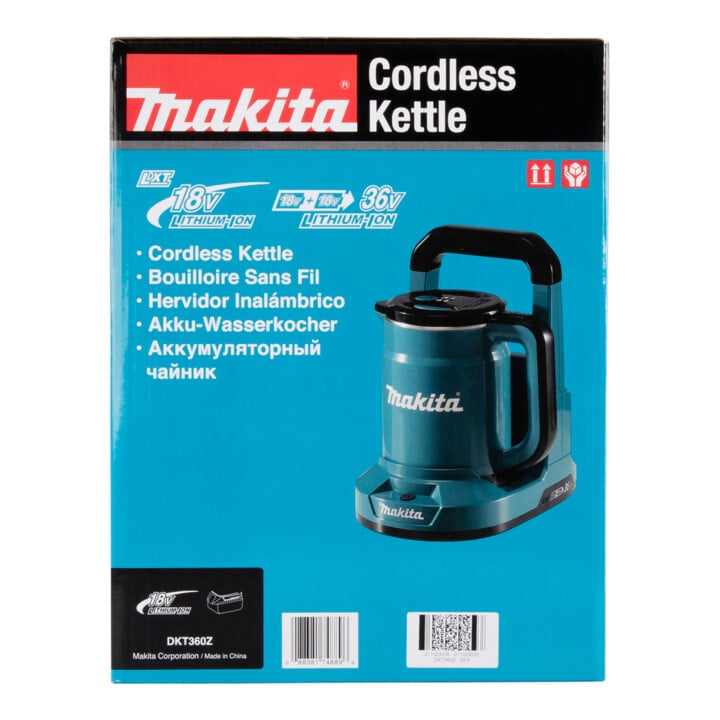 Makita Akku-Wasserkocher 2x18V (ohne Akku, ohne Ladegerät)