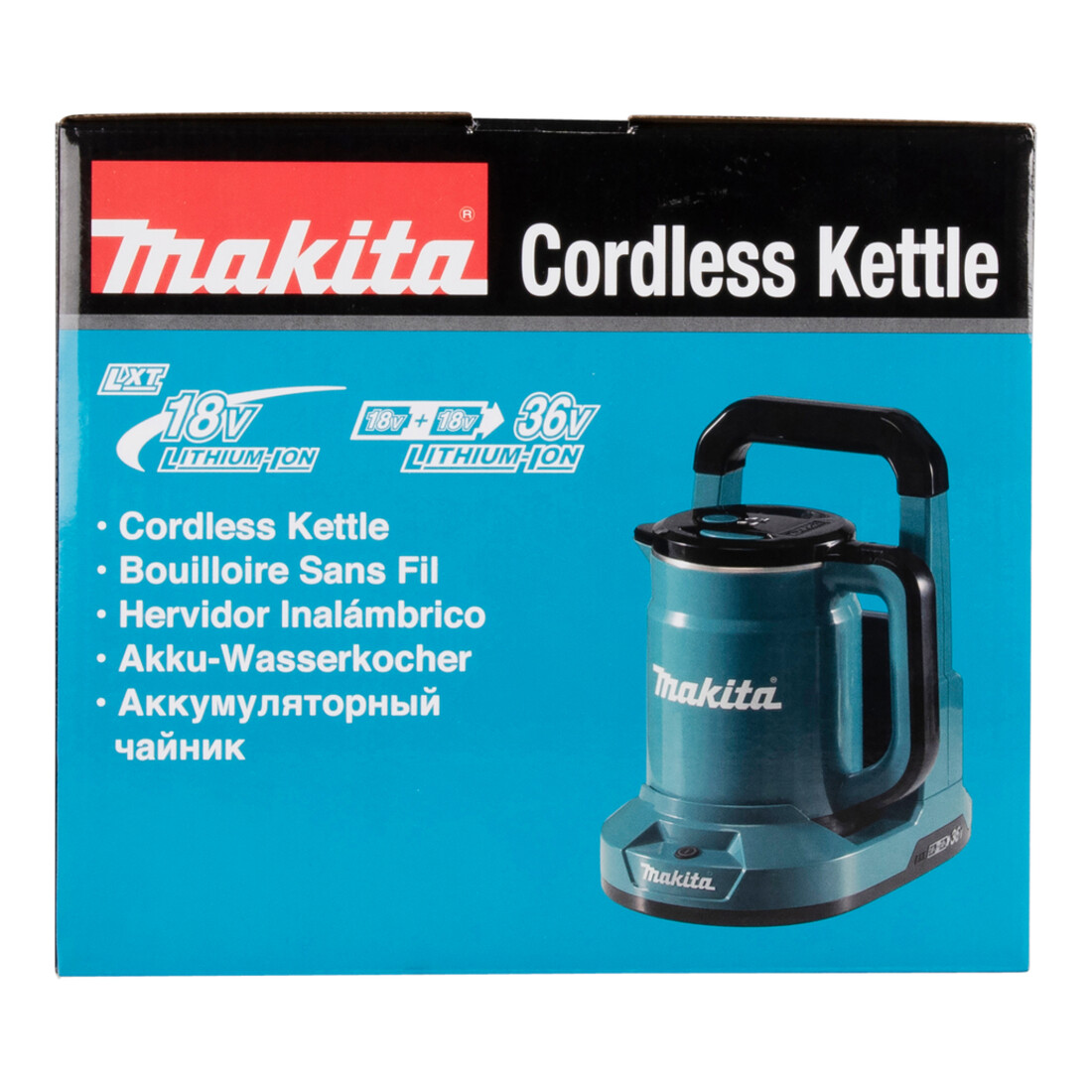 Makita Akku-Wasserkocher 2x18V (ohne Akku, ohne Ladegerät)