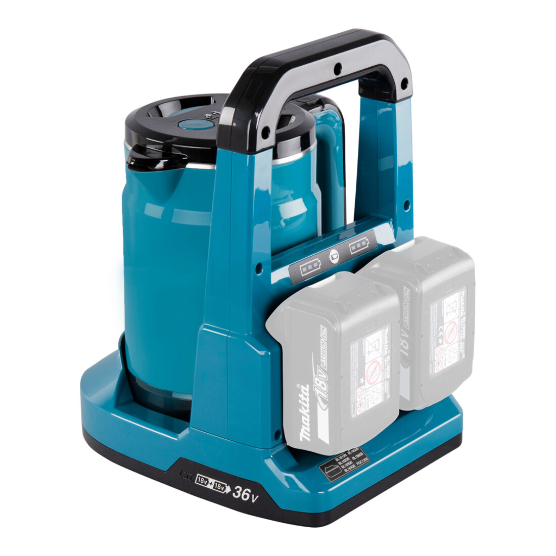 Makita Akku-Wasserkocher 2x18V (ohne Akku, ohne Ladegerät)