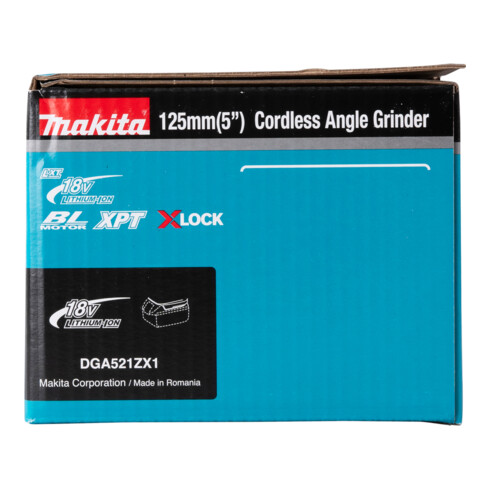 Makita Akku-Winkelschleifer 18V DGA521ZX1