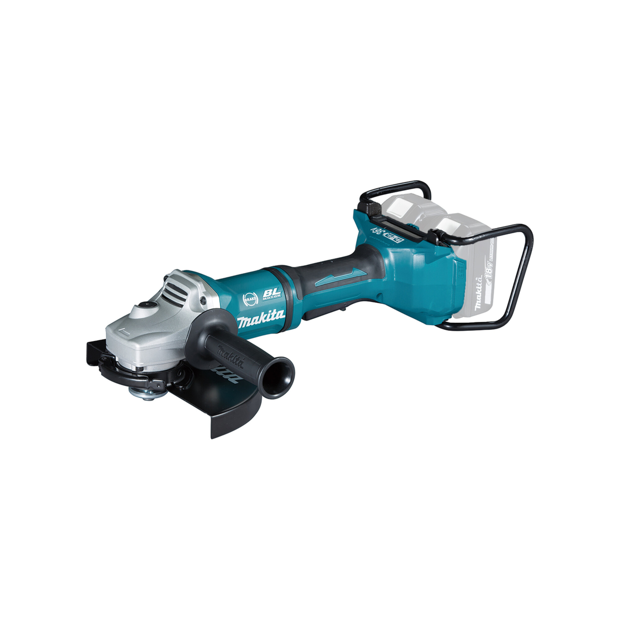 Makita Akku-Winkelschleifer 2 x 18 V im Transportkoffer DGA900ZKX2