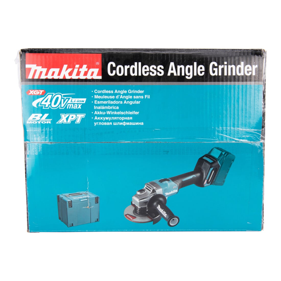 Makita Akku-Winkelschleifer 40V GA005GM201