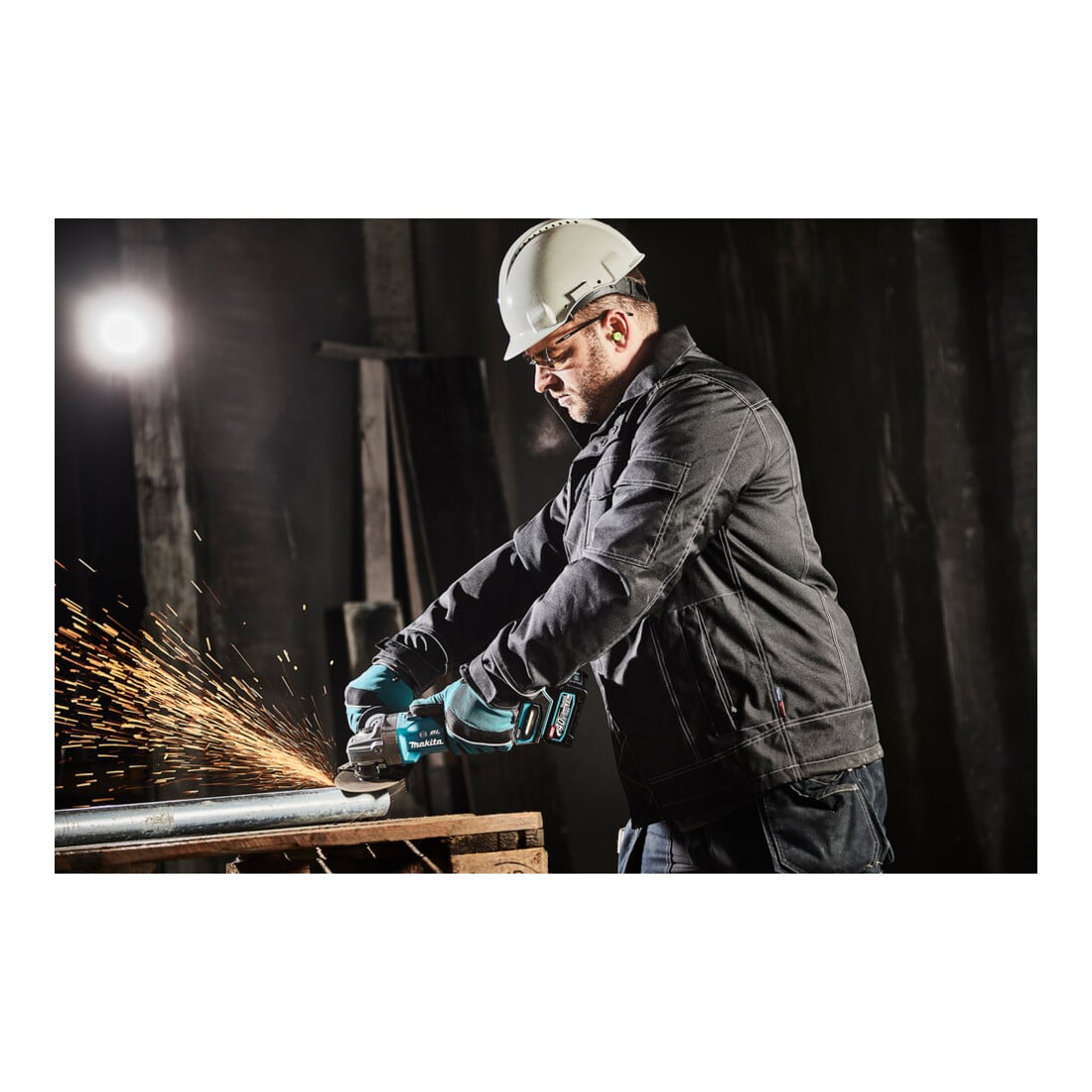 Makita Akku-Winkelschleifer 40V GA005GM201