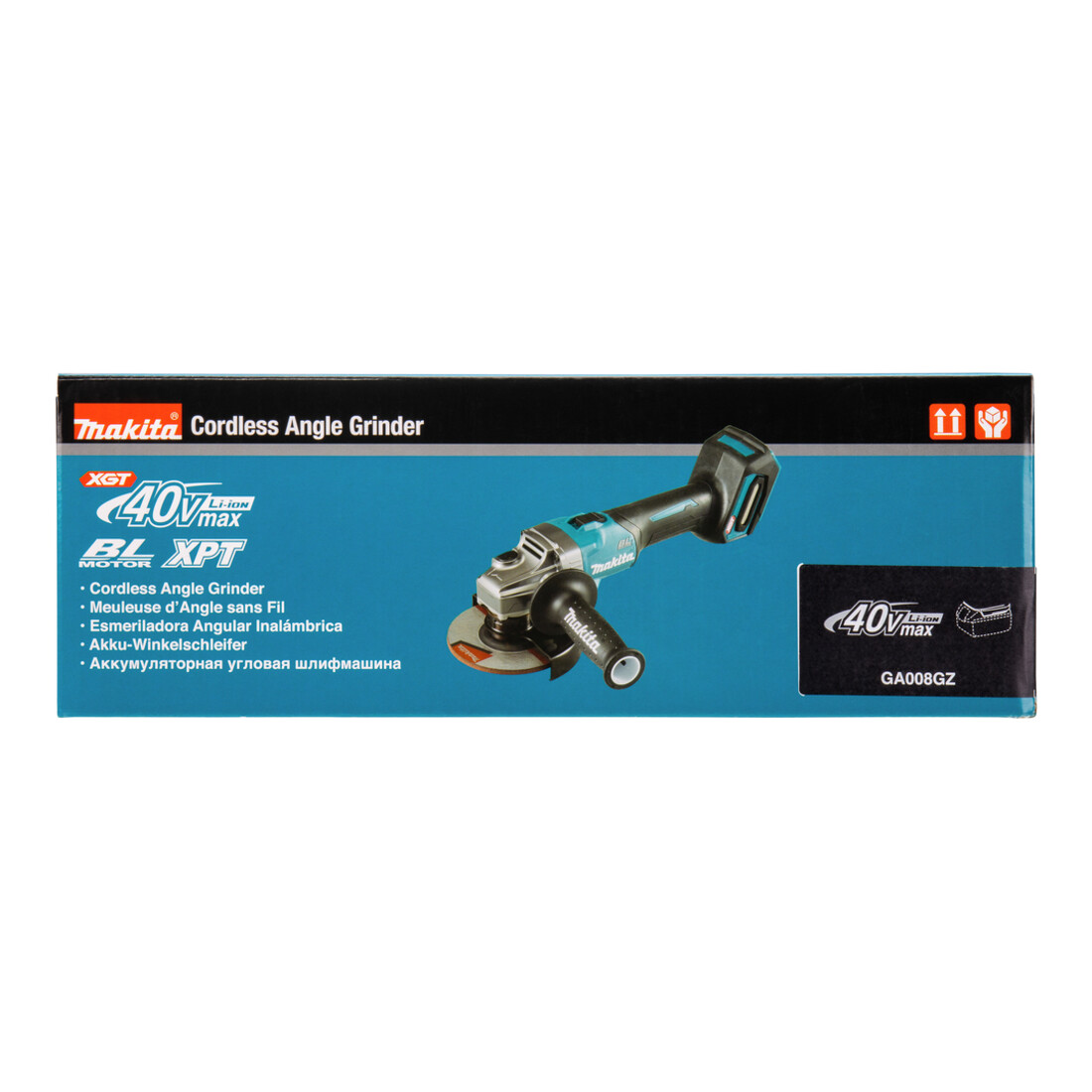 Makita Akku-Winkelschleifer 40V GA008GZ