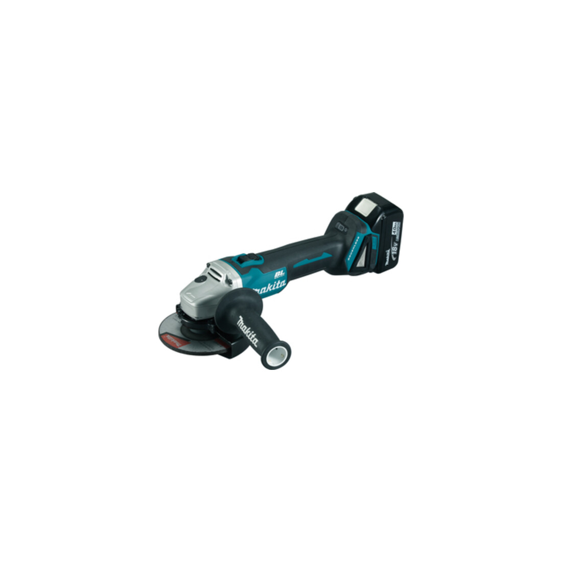 Makita Akku-Winkelschleifer DGA504RMJ inkl 2xAkku 4.0 Ah im MAKPAC Gr.3