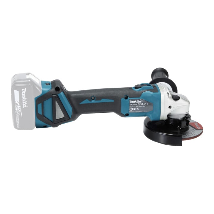 Makita Akku-Winkelschleifer DGA511Z, Solo-Version