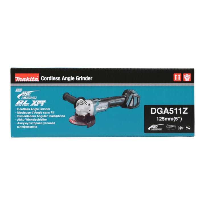 Makita Akku-Winkelschleifer DGA511Z, Solo-Version