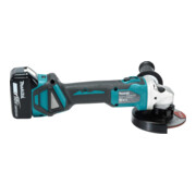 Makita Akku-Winkelschleifer DGA513RTJ 18 V / 5,0 Ah, 2 Akkus + Ladegerät im MAKPAC-5