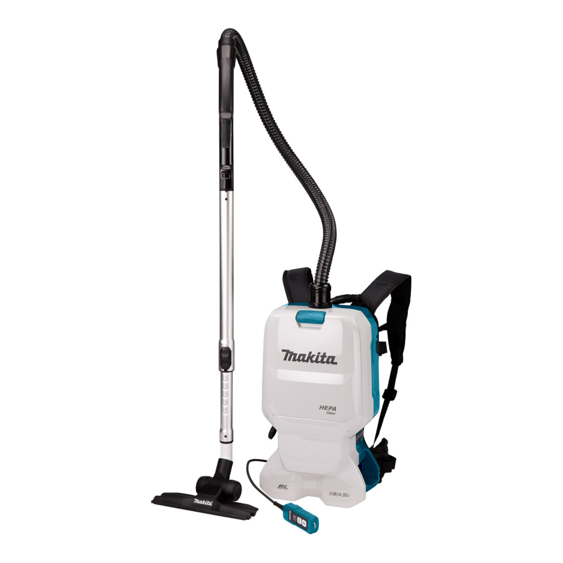 Makita Aspirapolvere a zaino a batteria DVC660Z 2x18V (senza batteria né caricabatterie)