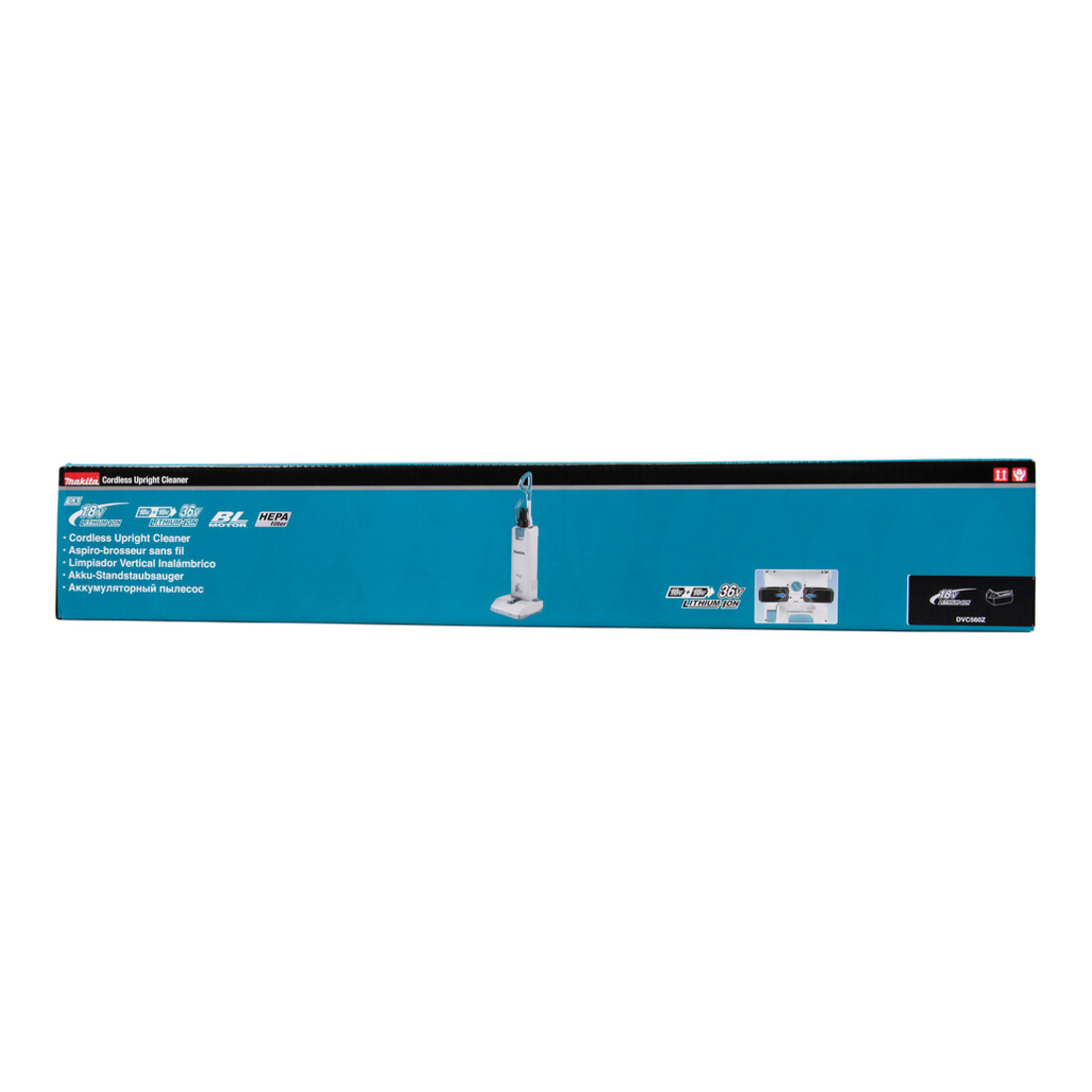 Makita Aspirapolvere per pavimenti a batteria DVC560Z