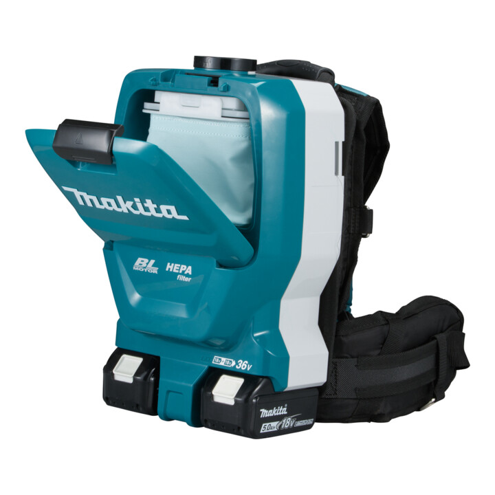 Makita Aspirateur à dos DVC261ZX11 avec 2x18V Drive