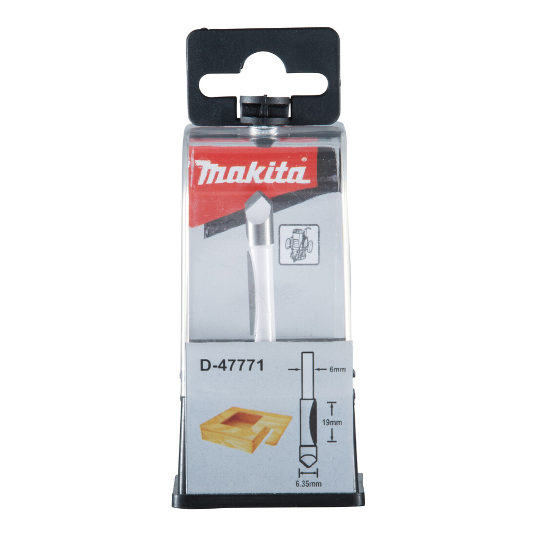 Makita Ausstech- und Kopierfräser 6 mm