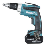 Makita Avvitatore a batteria DFS250RTJ in valigetta MAKPAC +2 batterie 5,0 Ah e caricabatterie rapido-1