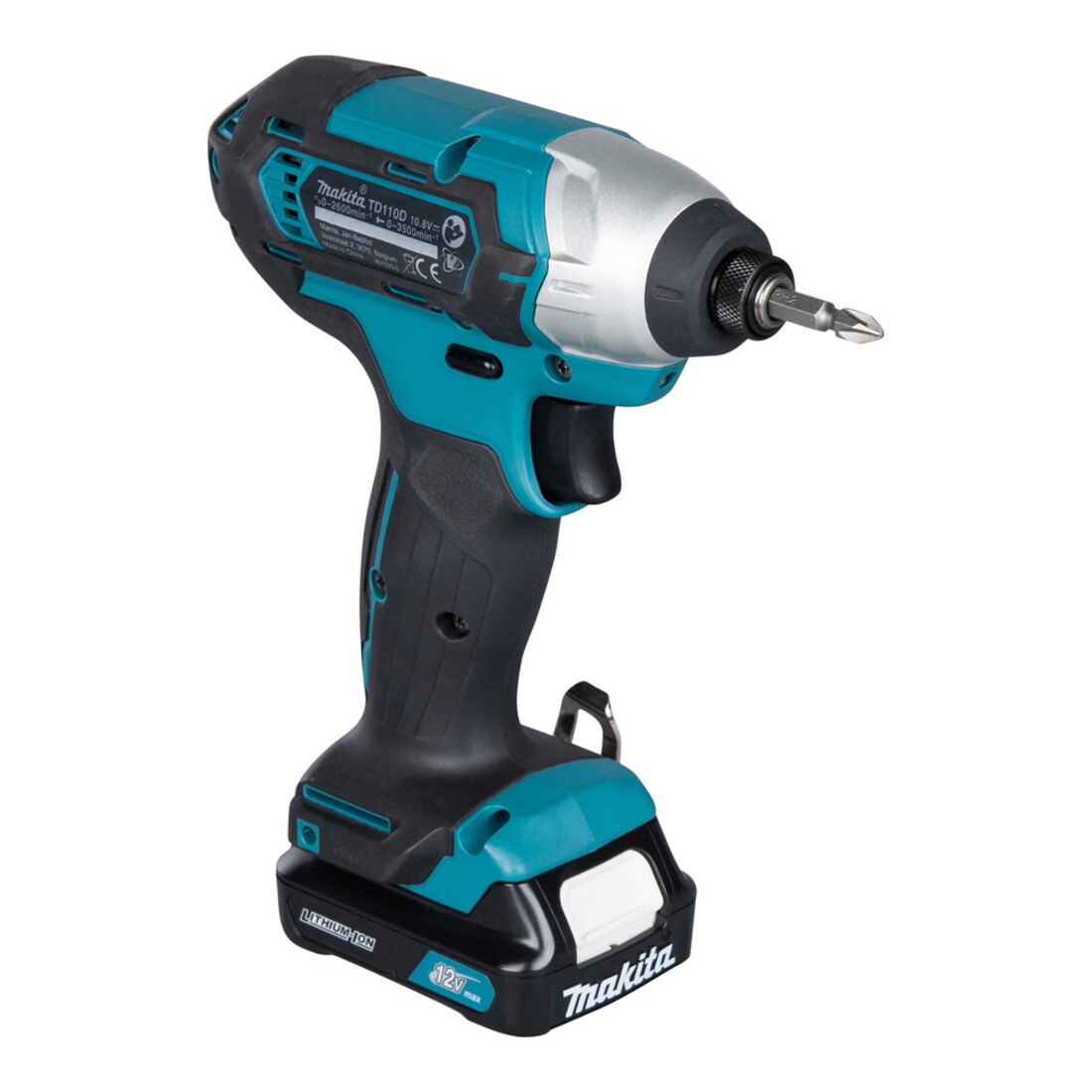 Makita Avvitatore a impulsi a batteria 10,8V 4,0 Ah TD110DSMJ