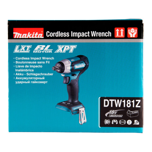 Makita Avvitatore a impulsi a batteria 18,0V DTW181Z