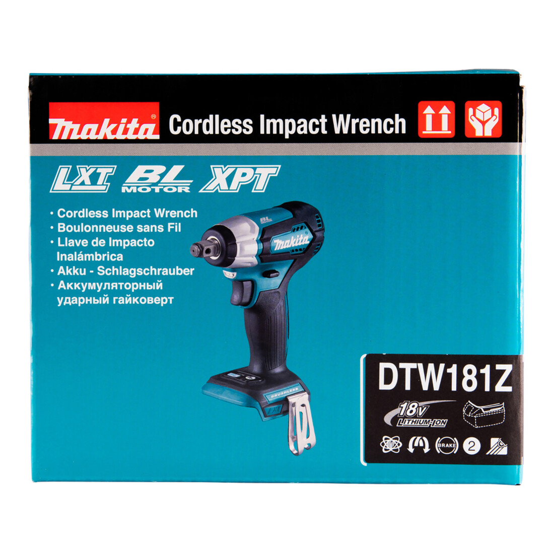 Makita Avvitatore a impulsi a batteria 18,0V DTW181Z