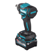 Makita Avvitatore a impulsi a batteria 40V max./2,5 Ah, 2 batterie + caricabatterie in MAKPAC TW004GD201-4